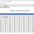 C Mo Armar Una Tabla De Multiplicar En Excel Acerca De Las Funciones Excel Intermedio