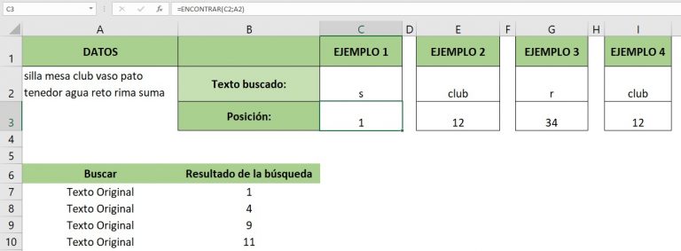 ¿para Qué Sirve La Función Encontrar En Excel Fórmulas En Excel Excel Intermedioemk 0961